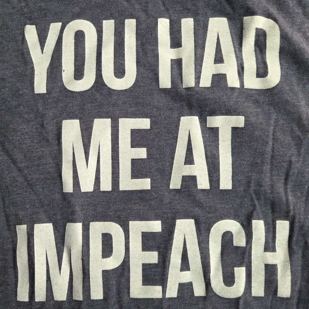 "Impeach" Political Tee, L